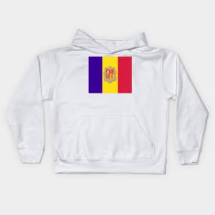 Andorra flag Kids Hoodie